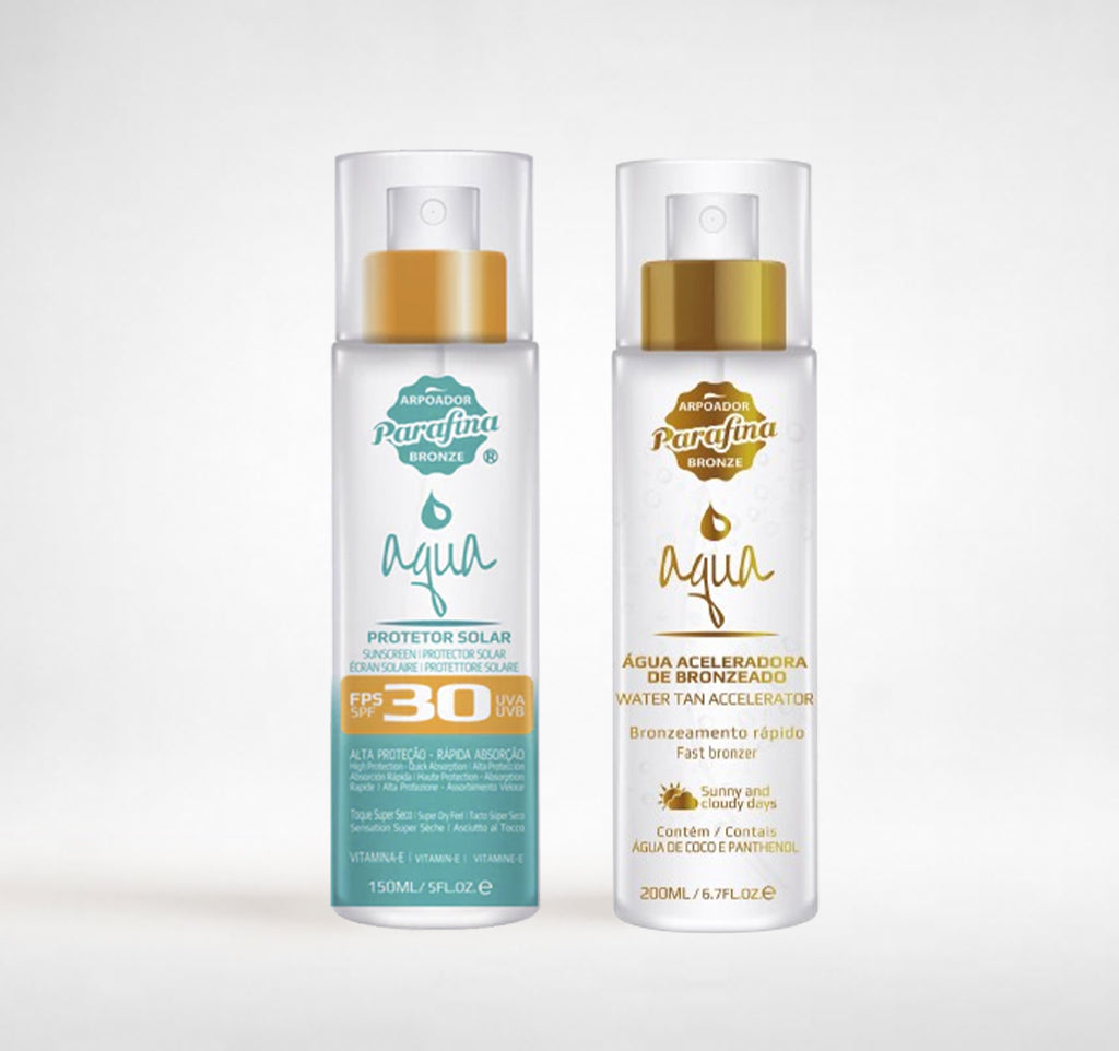 Kit Dupla Perfeita - Aqua Sun FPS30 + Água Aceleradora +