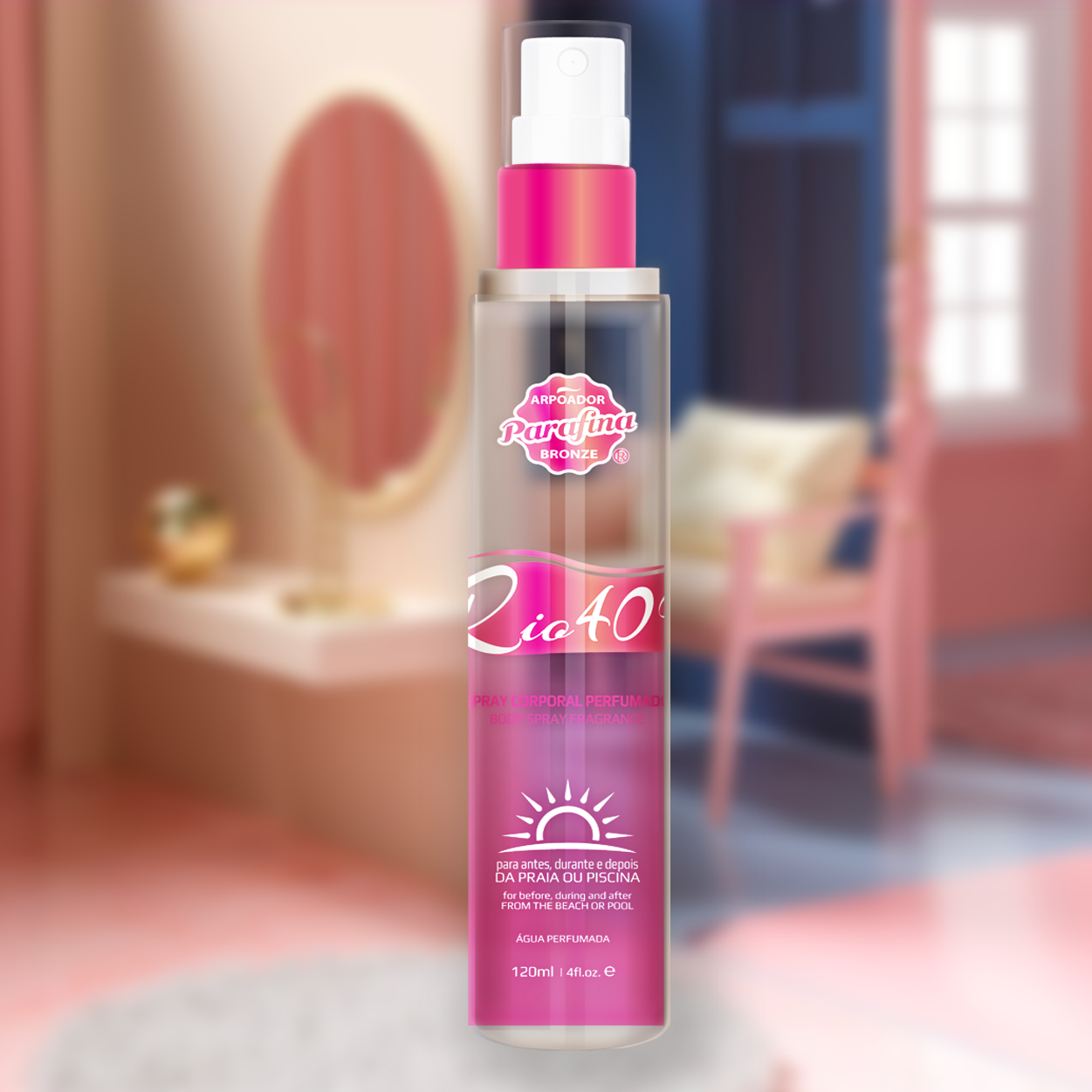 SPLASH PERFUME SOLAR RIO 40º GOSTOSA
