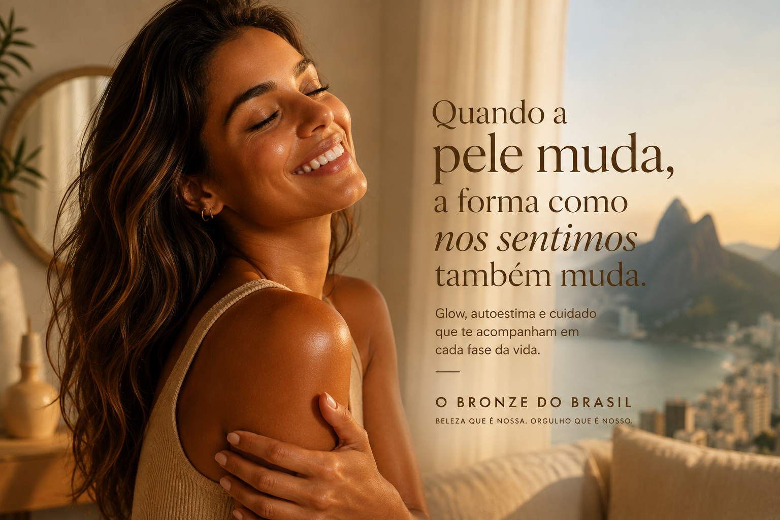 Quando a pele muda, a forma como nos sentimos também muda | O Bronze do Brasil