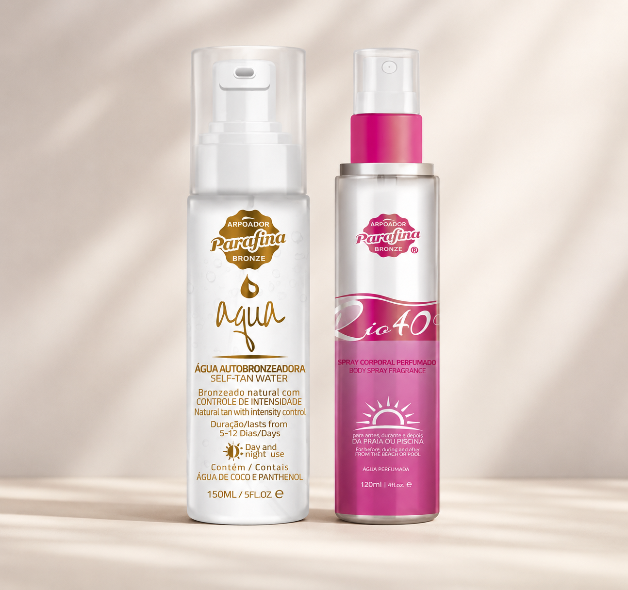 Kit Aqua - Agua autobronceadora 150 ml + Guante aplicador