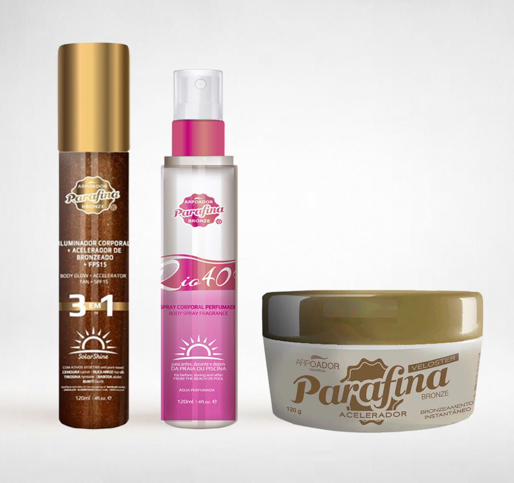 Kit Amor Amor - Solar Shine + Veloster + Daily Splash + Necessaire