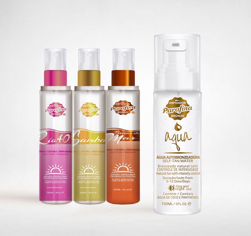 Kit Bronze Diário – Aqua Autobronzeador 150ml + Daily Splash 120ml