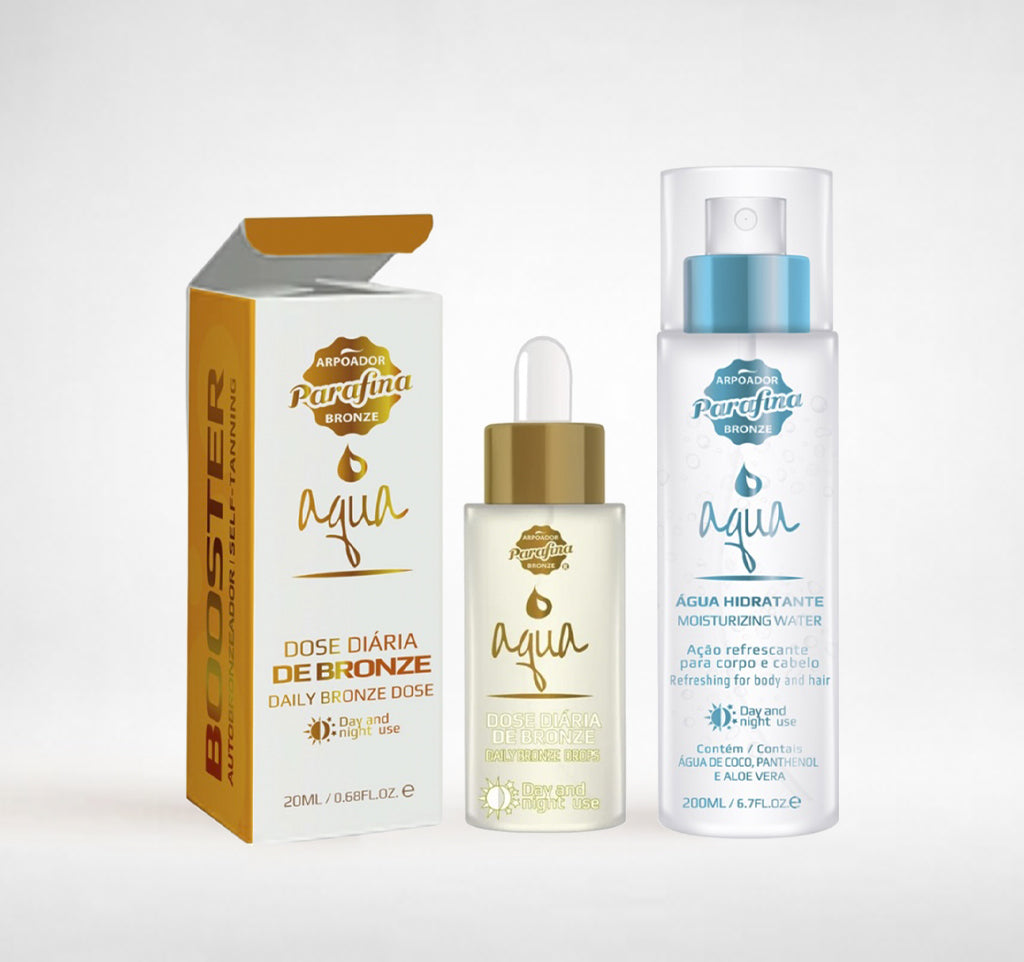 Kit Fresh – Loción autobronceadora 30 ml + Agua hidratante 200 ml