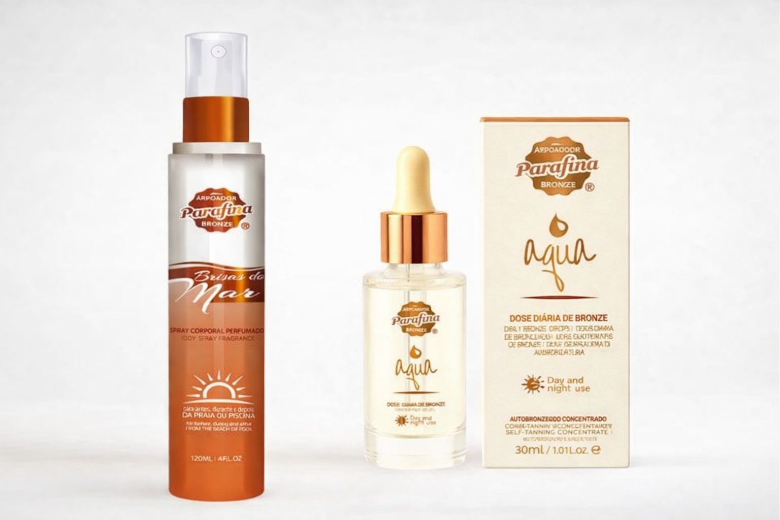 Kit Bronze & Fresh  – Aqua Booster + Daily Splash