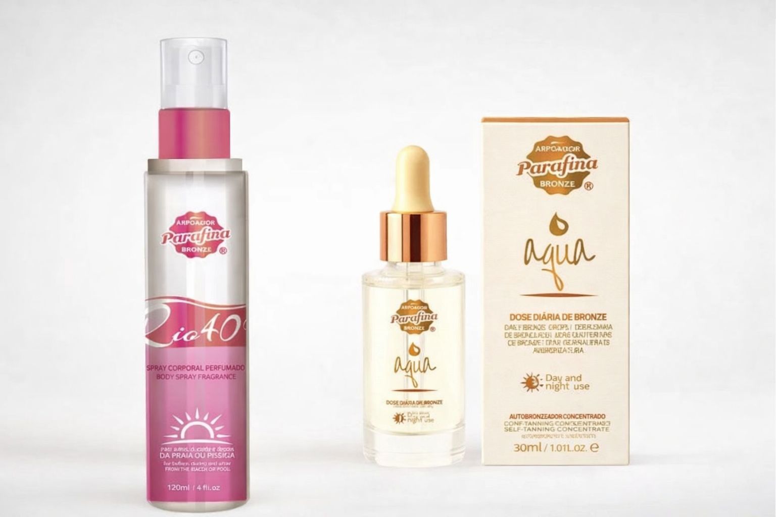 Kit Bronze & Fresh  – Aqua Booster + Daily Splash