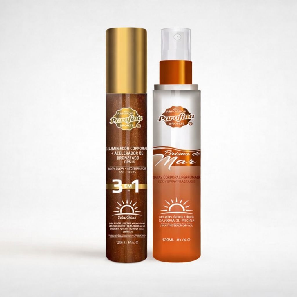 Daily Kit - Solar Shine 120ml + Aqua Accelerator 120g + Body Splash 120ml + Toiletry Bag