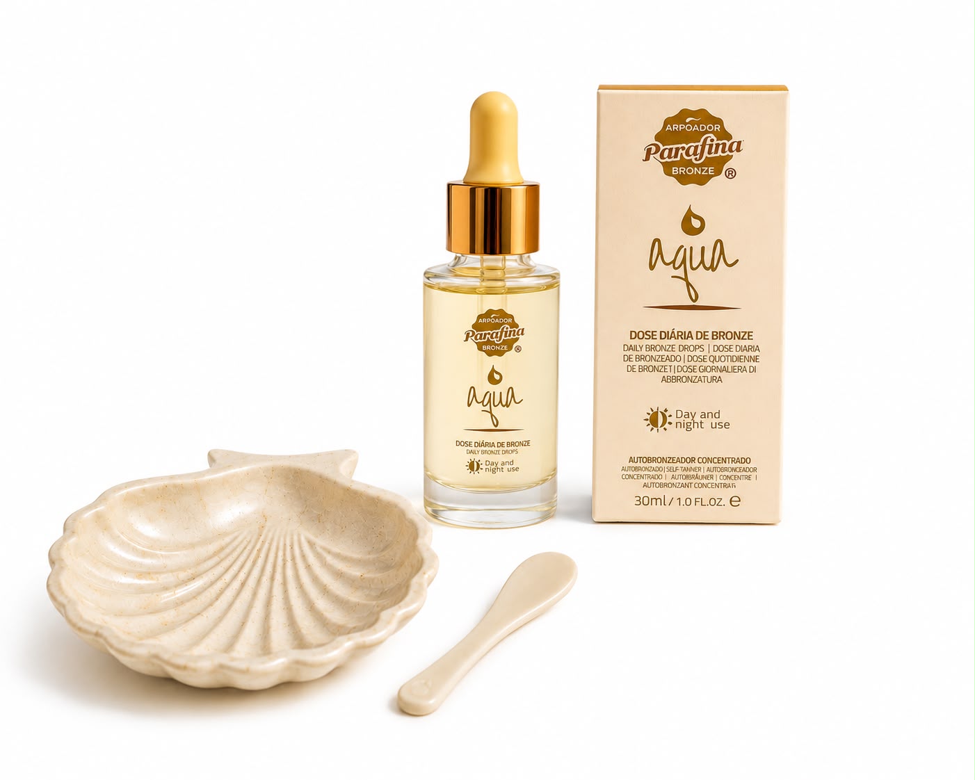PRÉ VENDA Kit Skin Brasil - Booster Autobronzeador + Kit Aplicação Perfeita