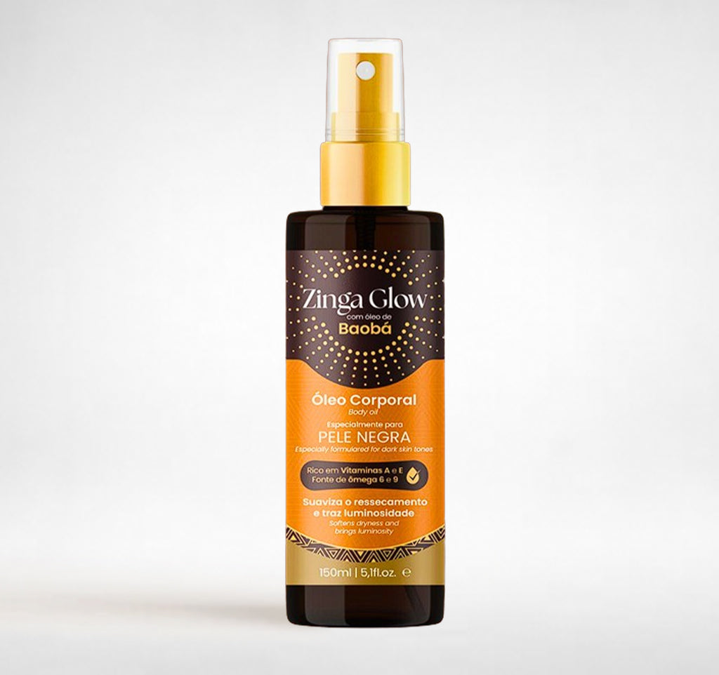Zinga Glow Baobá - Óleo Hidratante 150g